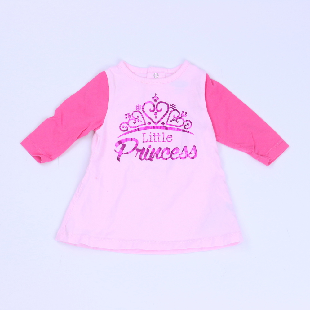 Bon Bebe Girls Pink Dress size: 3-6 Months